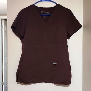 Grey's anatomy woman's scrub top